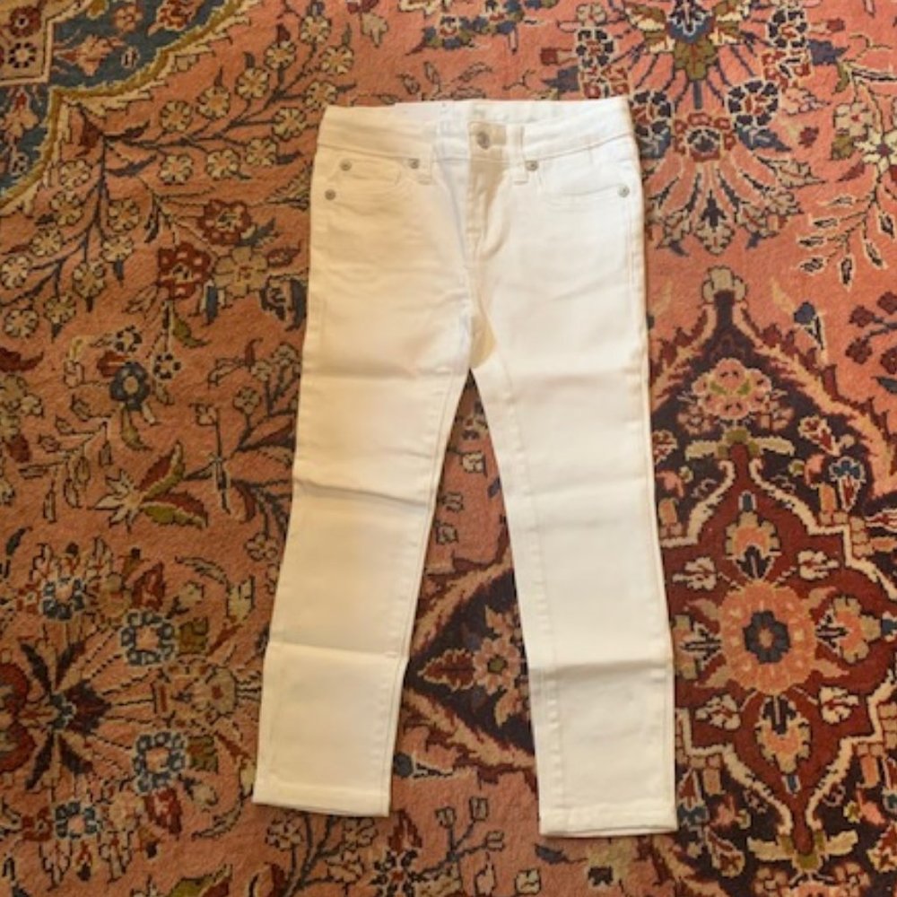 NEW 7 For All Mankind Little Girl's Skinny Jeans